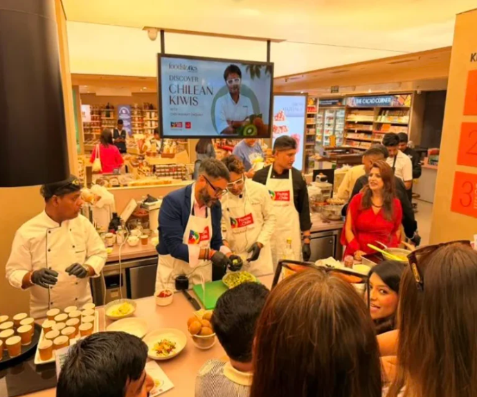 Frutas de Chile y el Comité del Kiwi inician campaña promocional 2026 en India